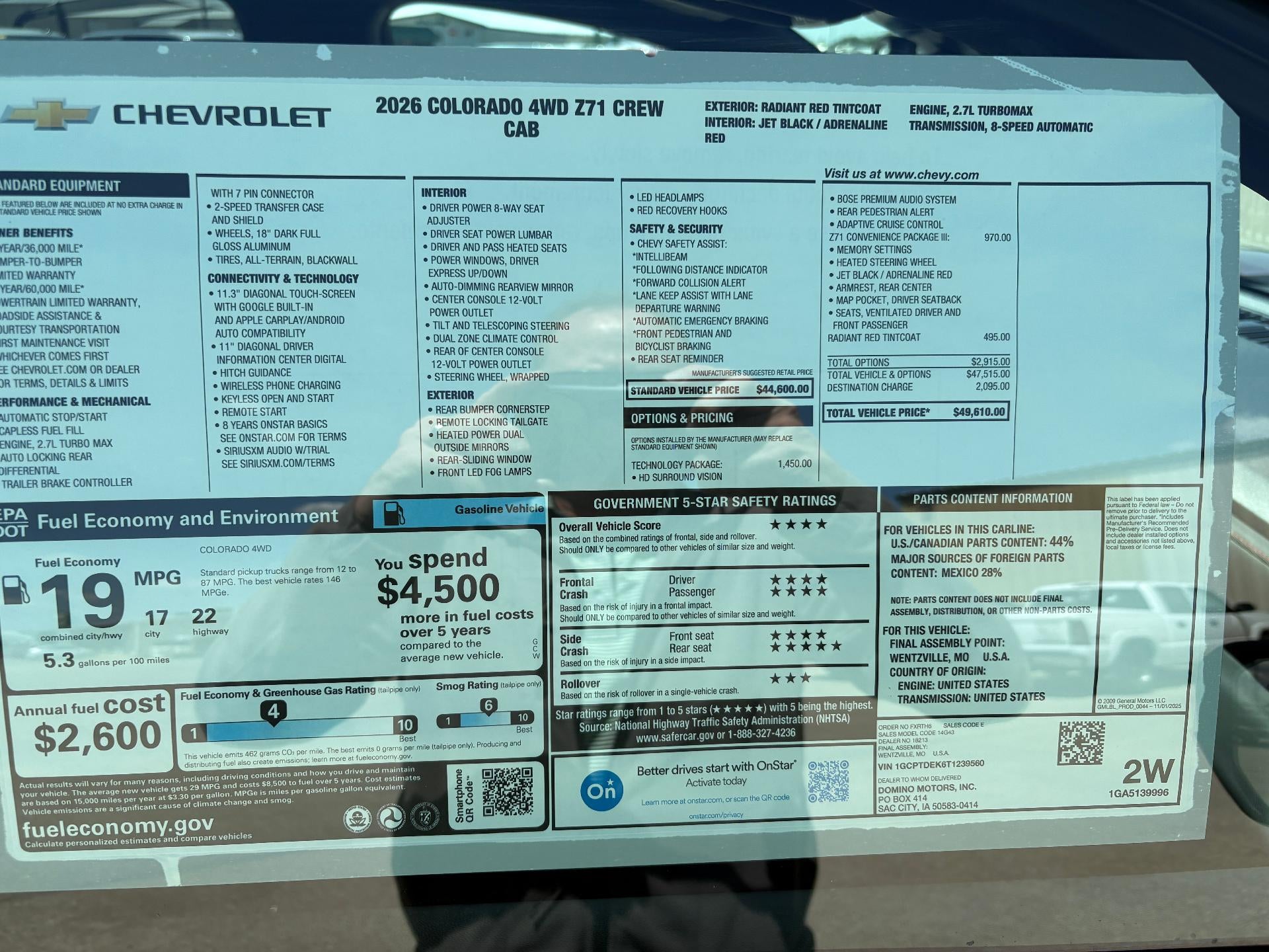 2026 Chevrolet Colorado 4WD Z71