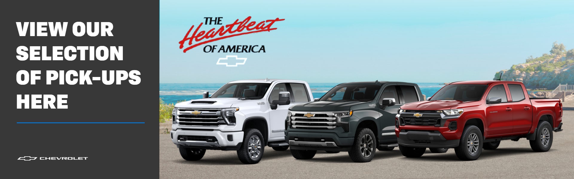 View our selection of Pick-Ups Here